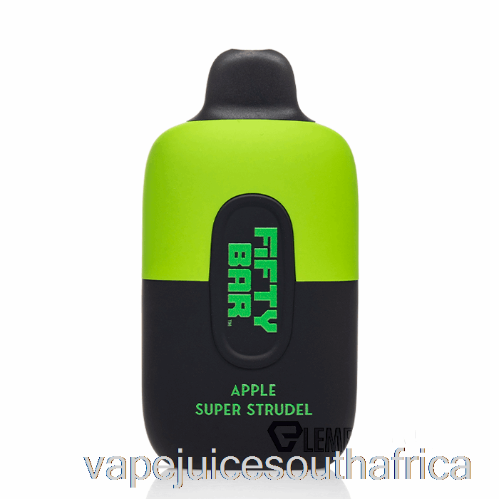 Vape Pods Fifty Bar 6500 Disposable Apple Super Strudel